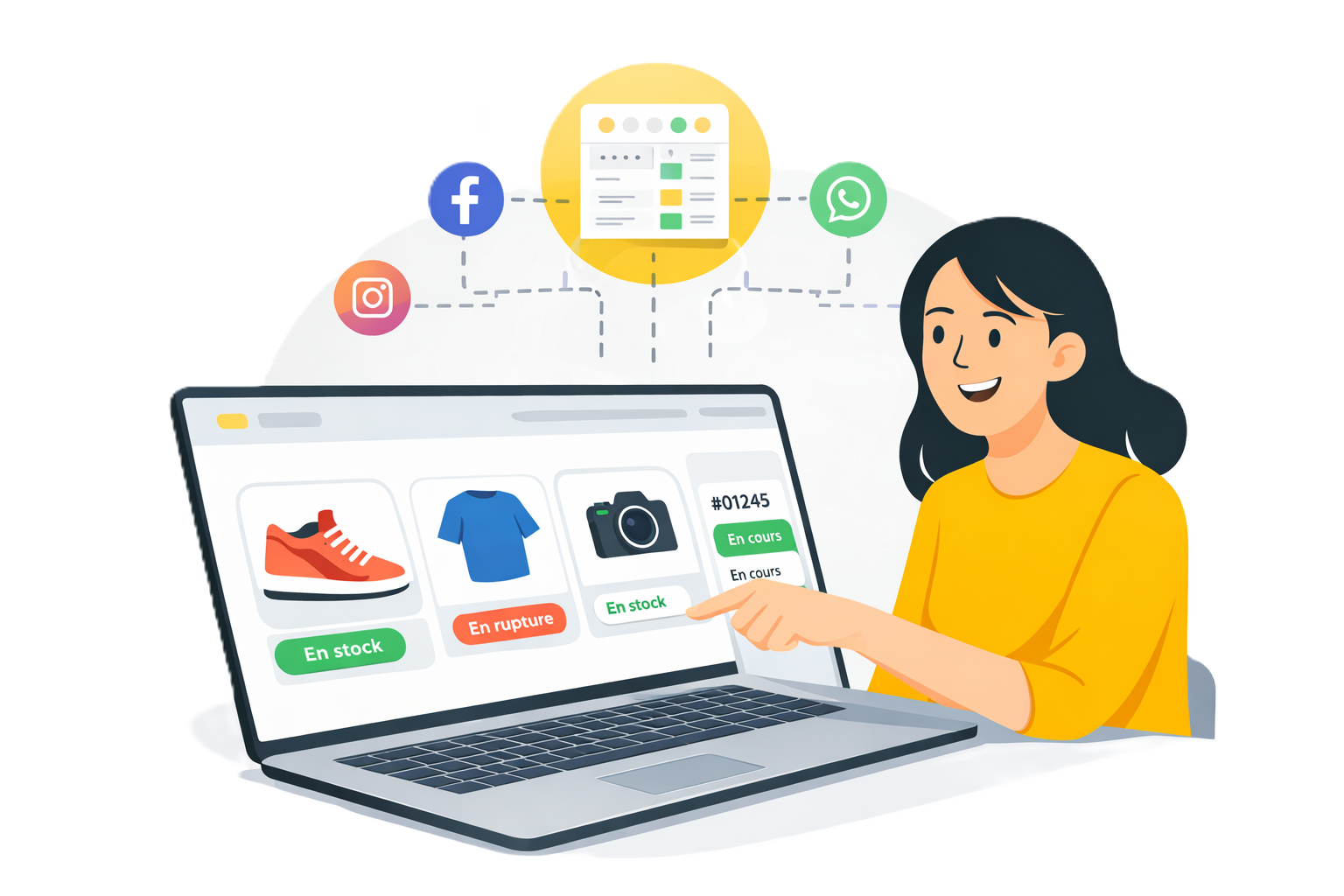 Simplifiez vos ventes en ligne